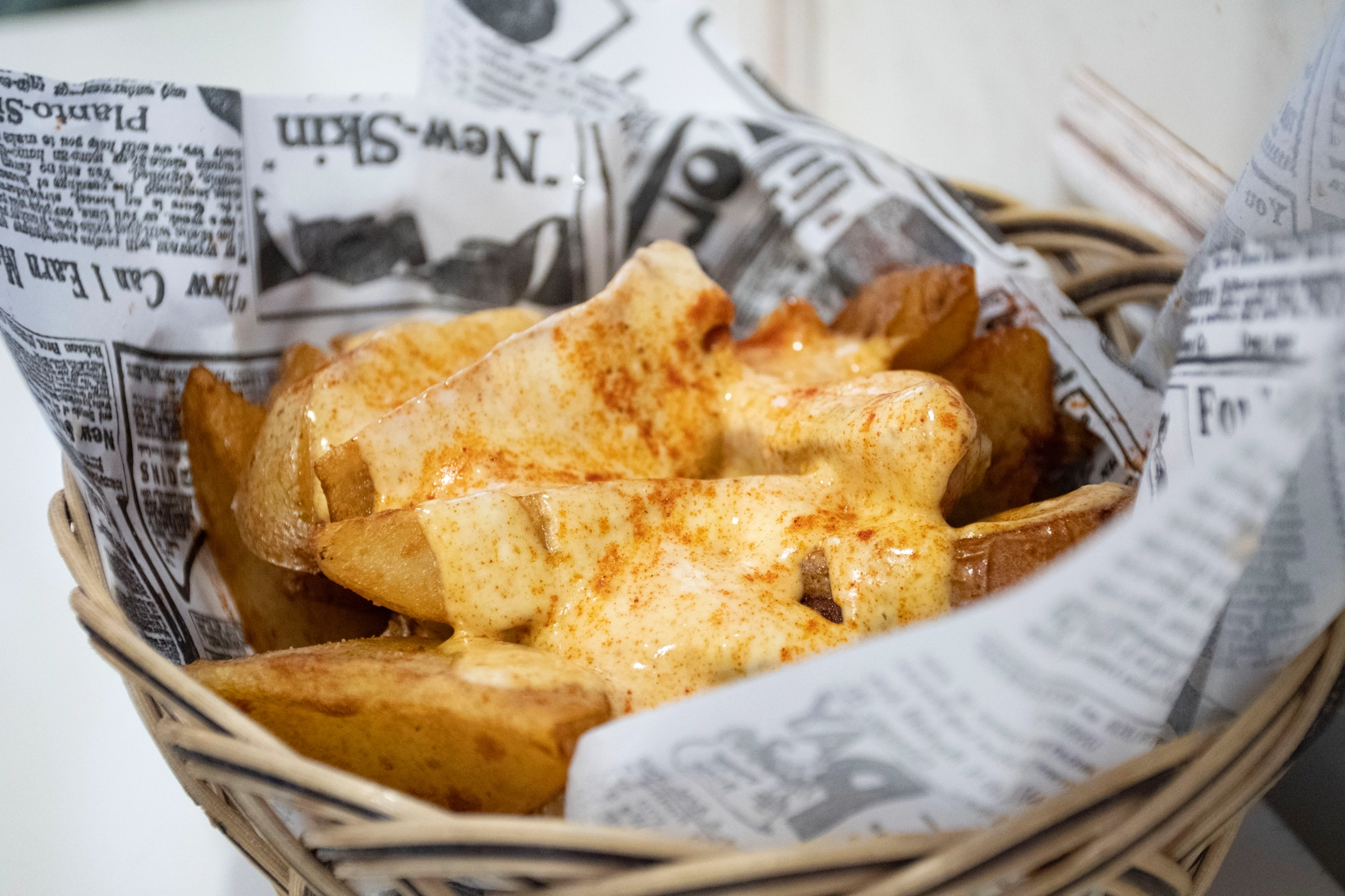 Patatas bravas de Arrocería Rusiente